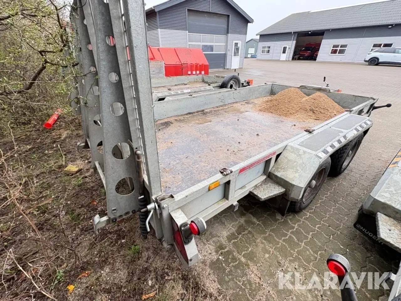 Billede 4 - Maskintrailer 3500kg Nugent P3718H