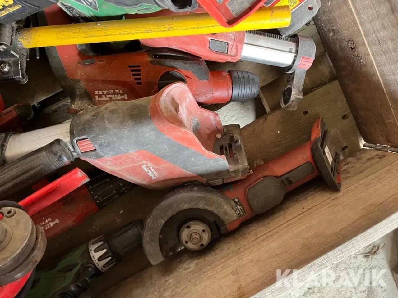 Billede 10 - Håndværktøj Hilti/Milwaukee/Rems - 1 palle