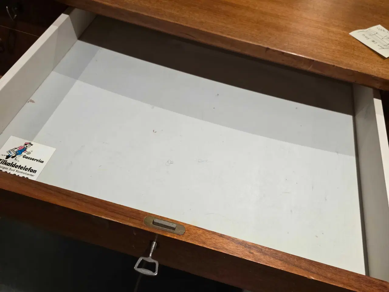 Billede 8 - Flot Teaktræ skrivebord