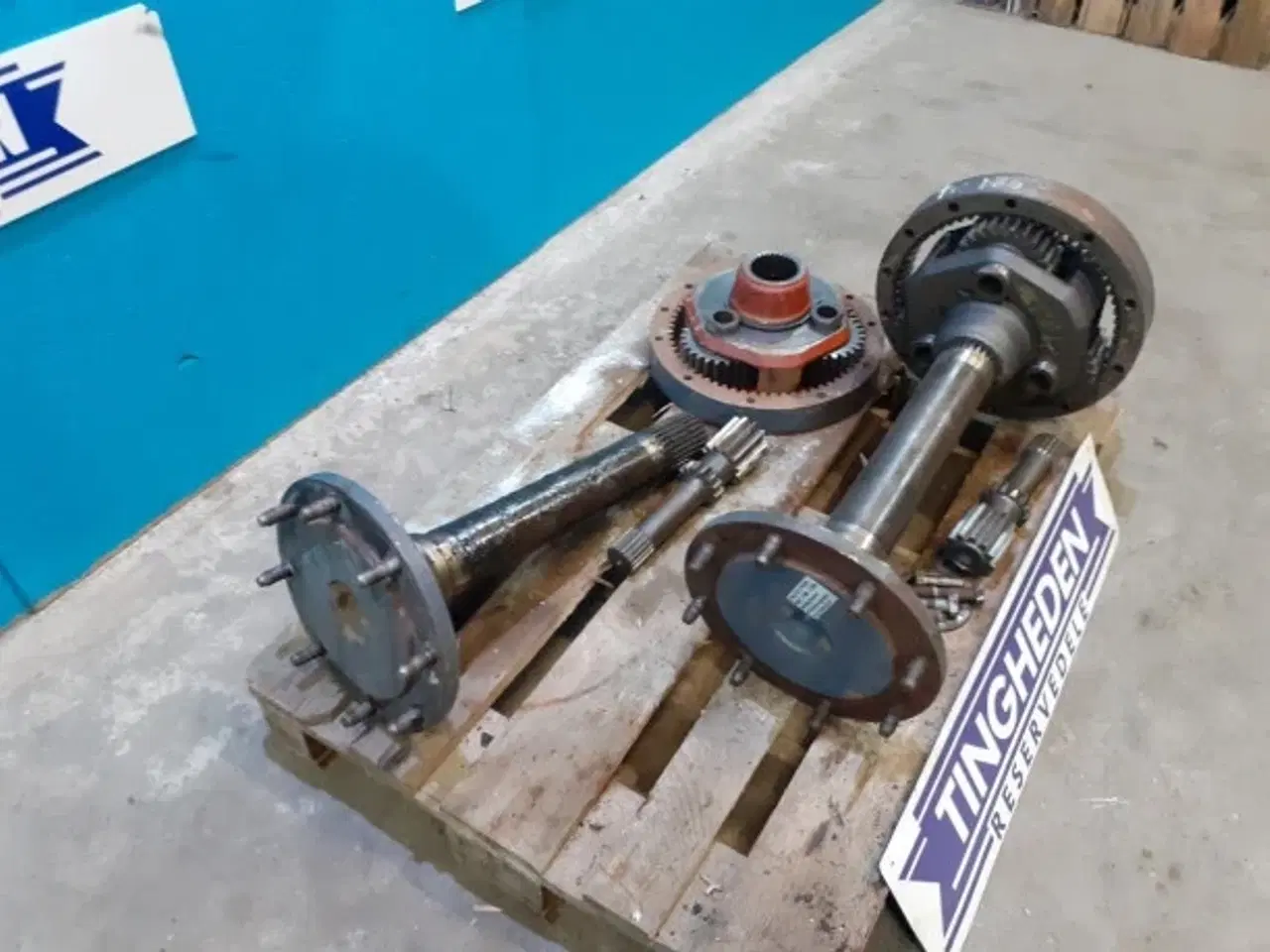 Billede 2 - New Holland TM 150 Hjulaksel og Planetgear