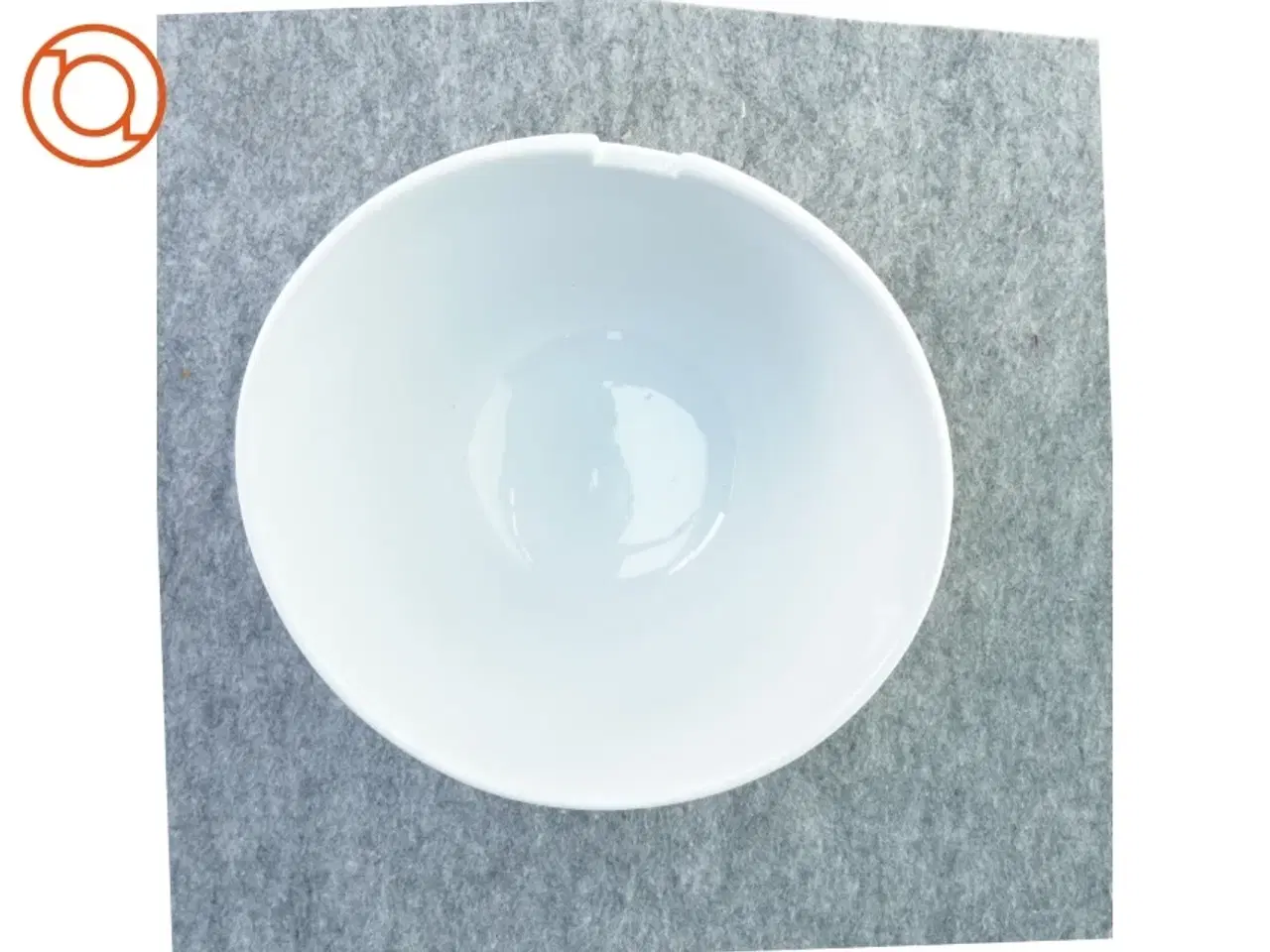 Billede 2 - Stor hvid salatskål (str. 25 cm)