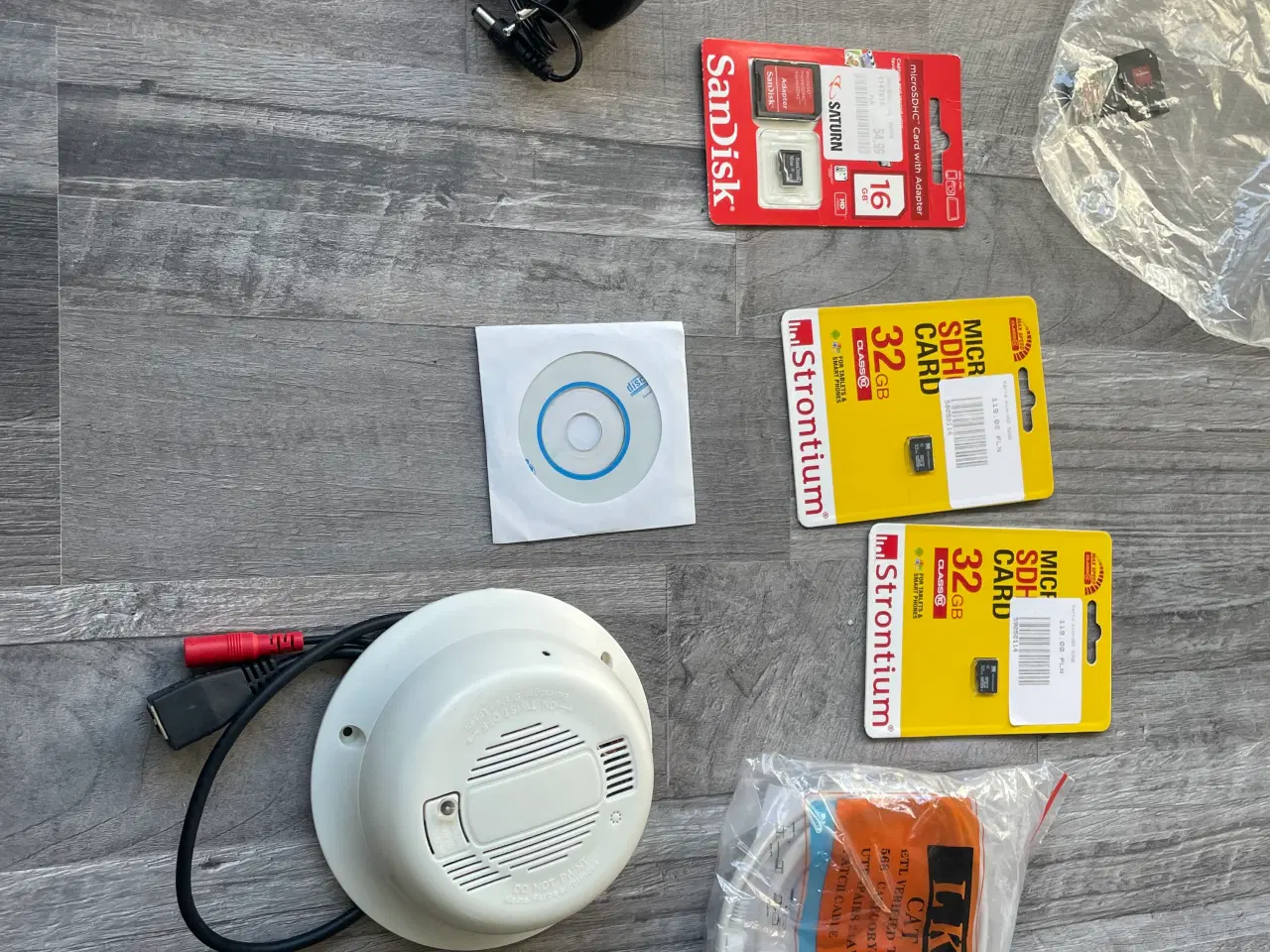 Billede 1 - røgalarm kamera med wifi