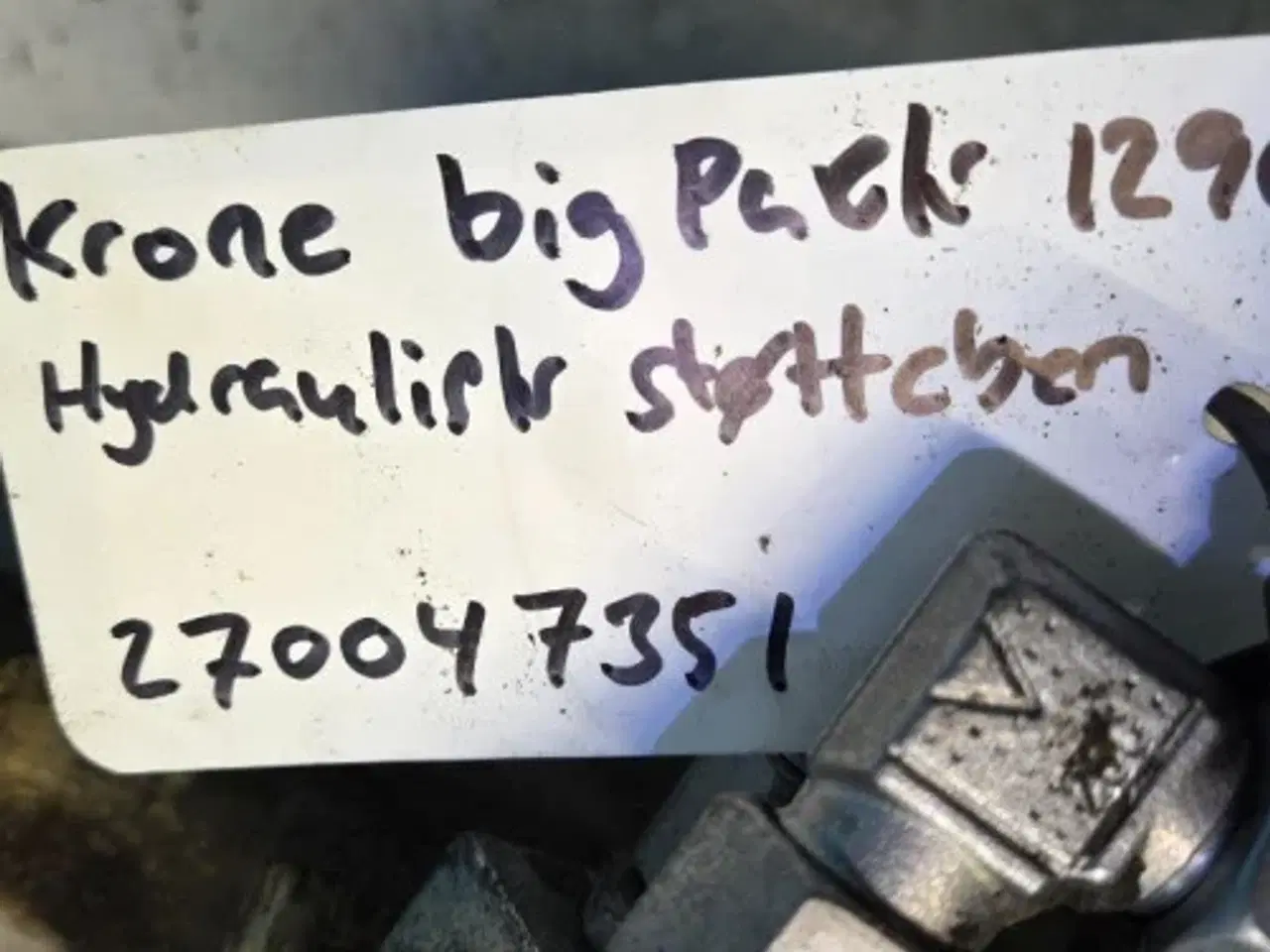 Billede 15 - Krone Big Pack 1290 Hydraulisk Støtteben 270047351