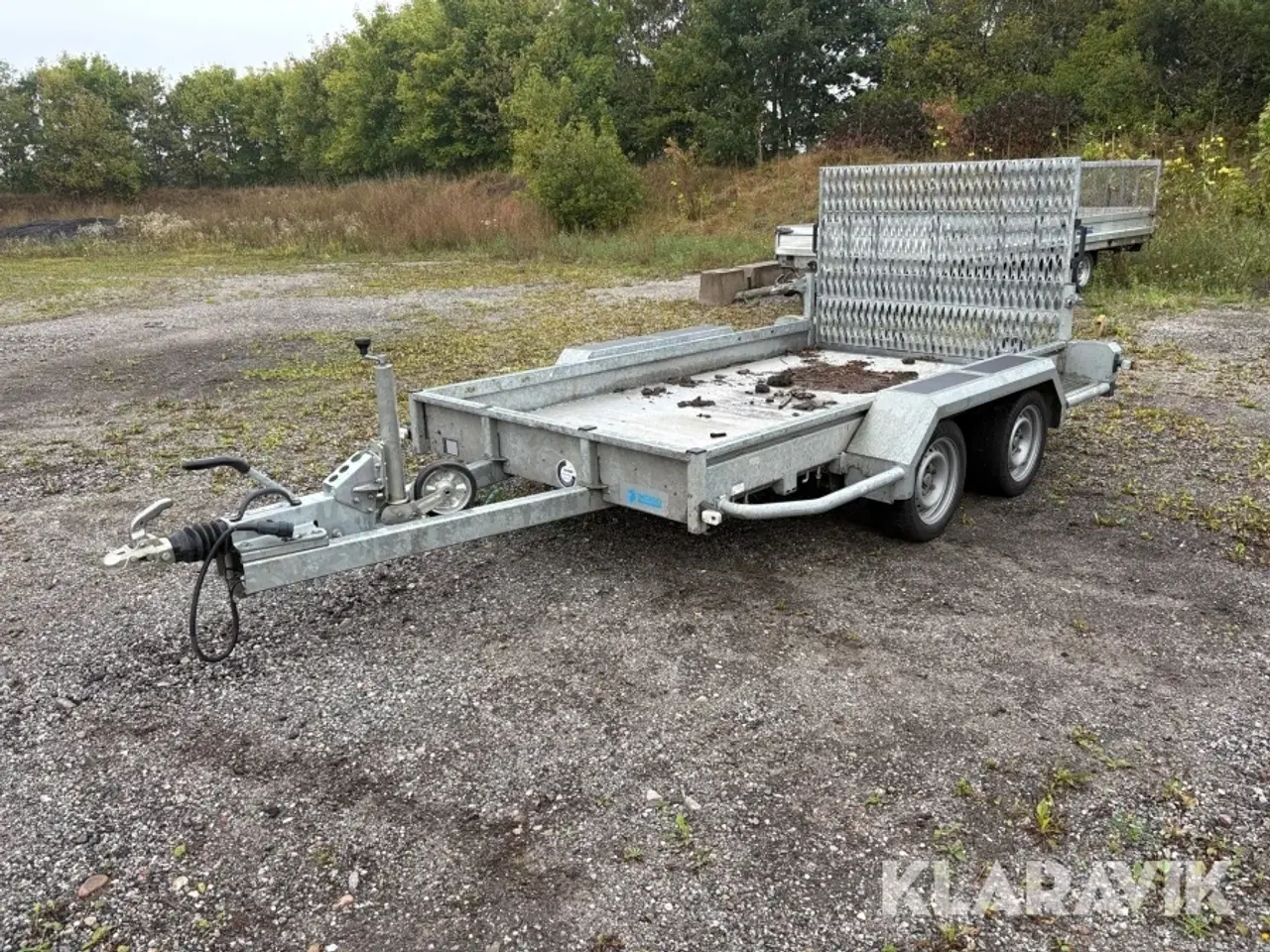 Billede 1 - Maskintrailer Wagenbouw Hapert - 2-akslet