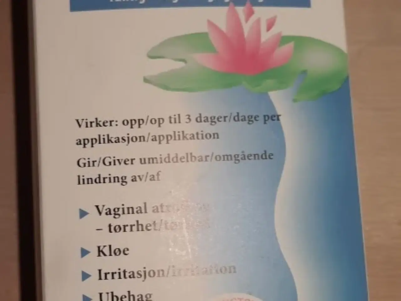 Billede 1 - Replens vaginalgel