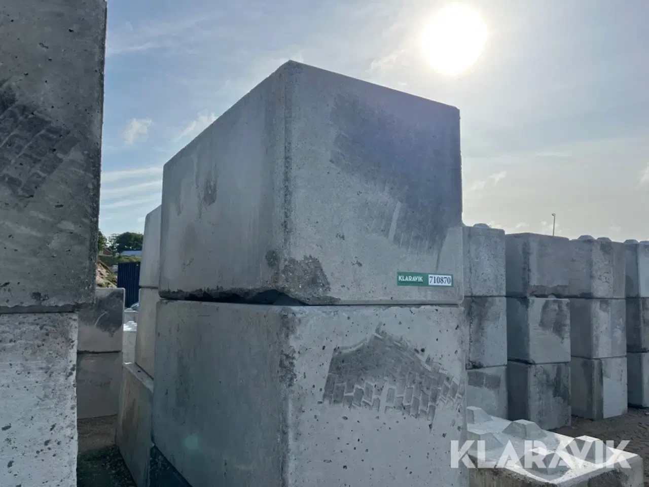 Billede 7 - Betonblokke / siloklodser 25 styk - 2. sortering