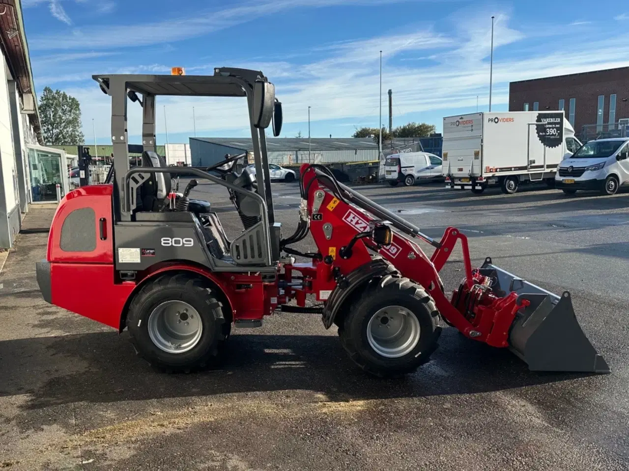 Billede 3 - HZM 809 Minilæsser uden kabine
