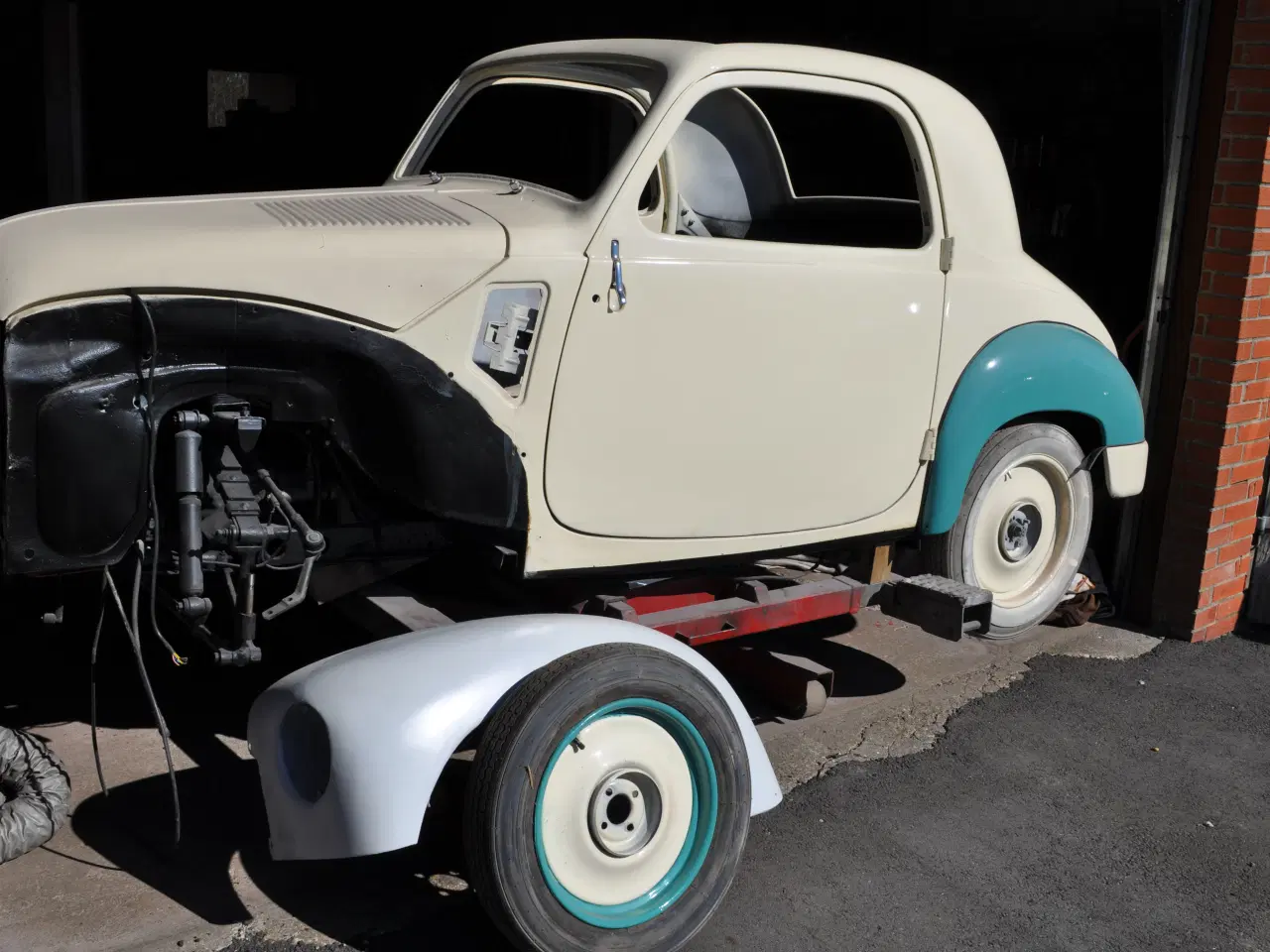 Billede 2 - Fiat 500 c årgang 1957 ;-)