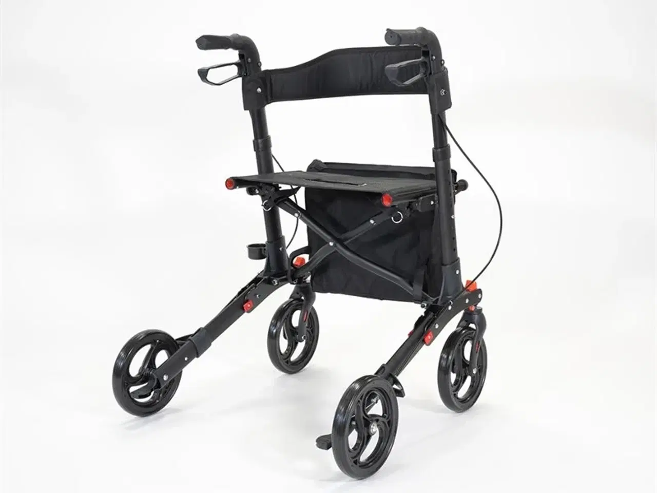 Billede 4 - Lindebjerg Rollator - Smart klik - HF-150 - Sort