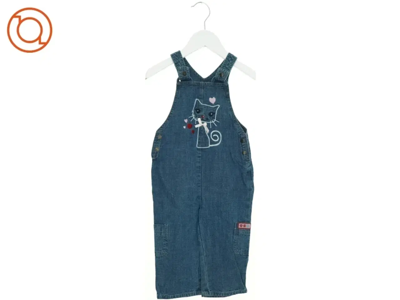 Billede 1 - NY MED PRISMÆRKE Denim Overalls med kat (str. 86 cm)