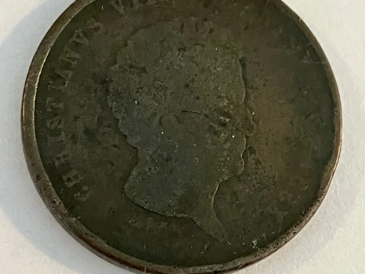 Billede 2 - 2 rigsbankskilling 1842 Danmark