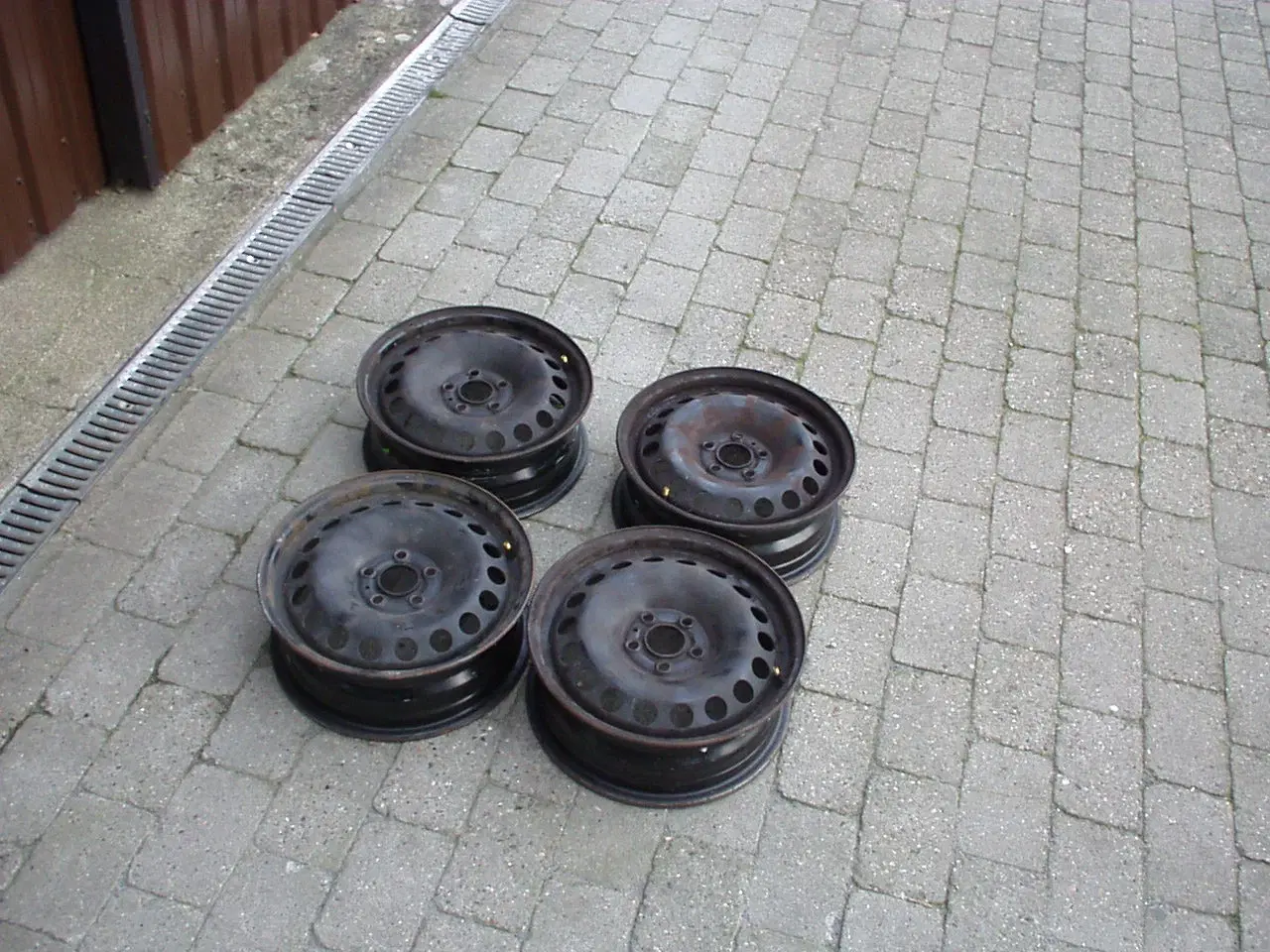 Billede 1 - 4 stk. Stålfælge vw--skoda--seat