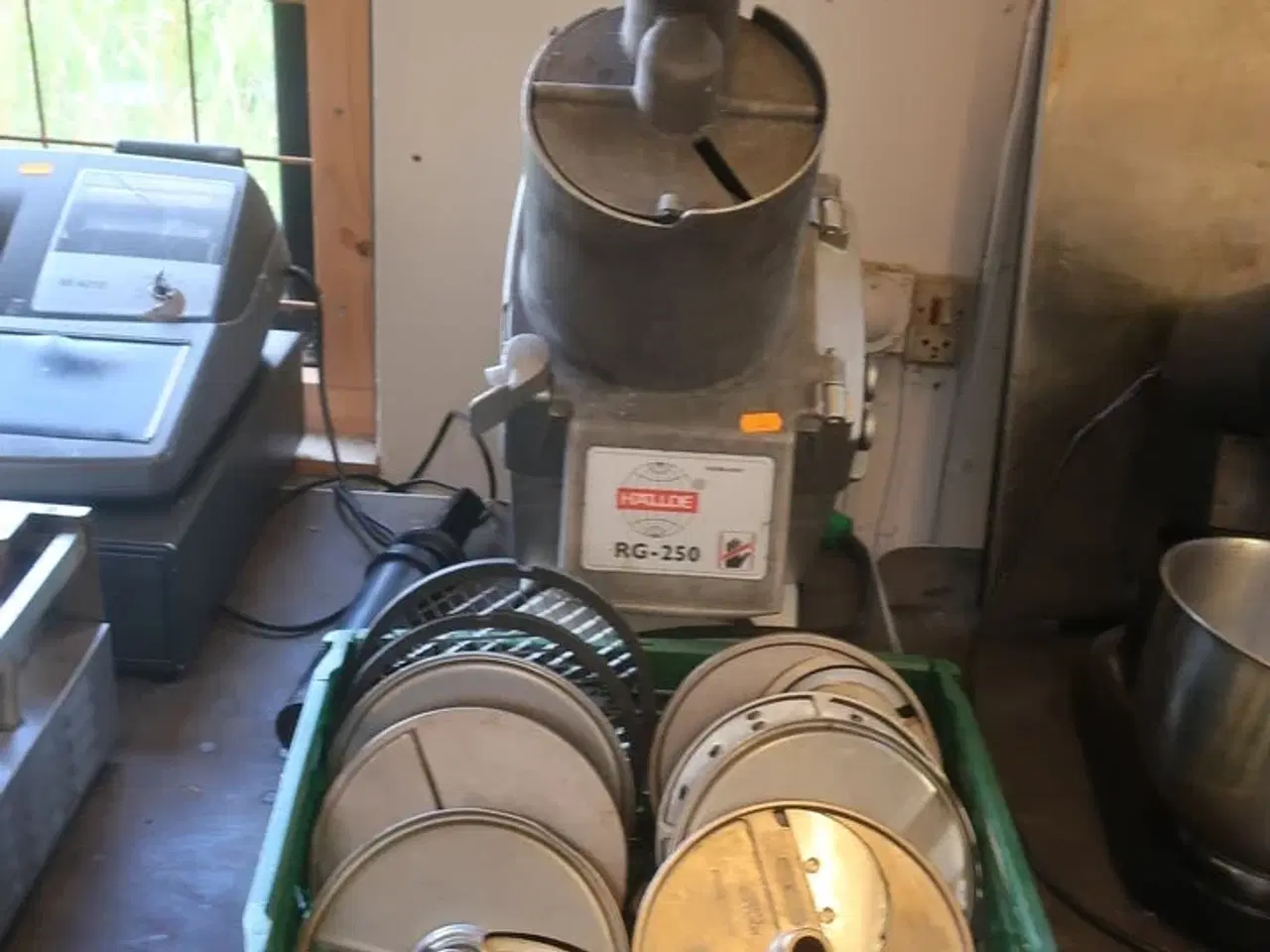Billede 1 - Grøntsnitter HALLDE RG-250 inkl. tilbehør