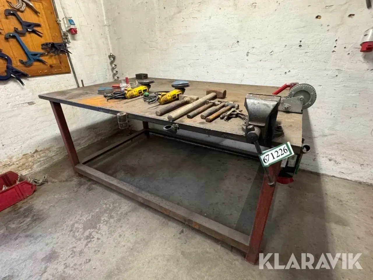 Billede 1 - Svejsebord med tilbehør