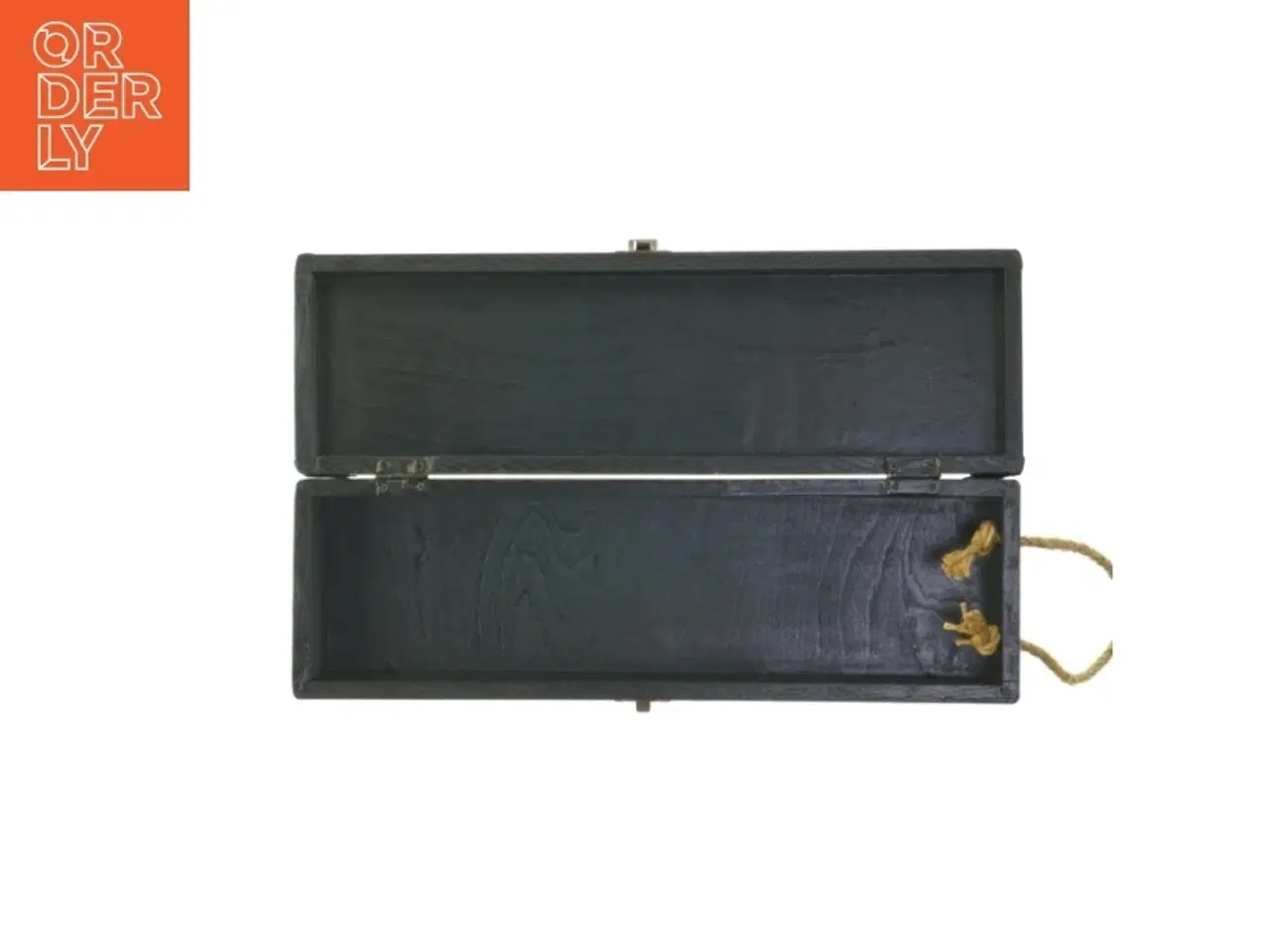 Billede 5 - Dekorativ vintrækasse (str. 34,5x10,5 cm)