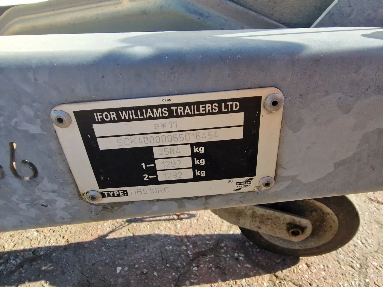 Billede 7 -  Stor Ifor Williams Hestetrailer m/ frontudgang