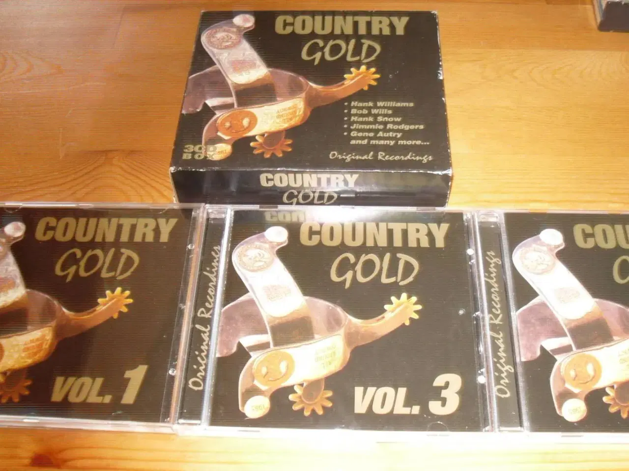 Billede 1 - COUNTRY GOLD; 3 cd box.