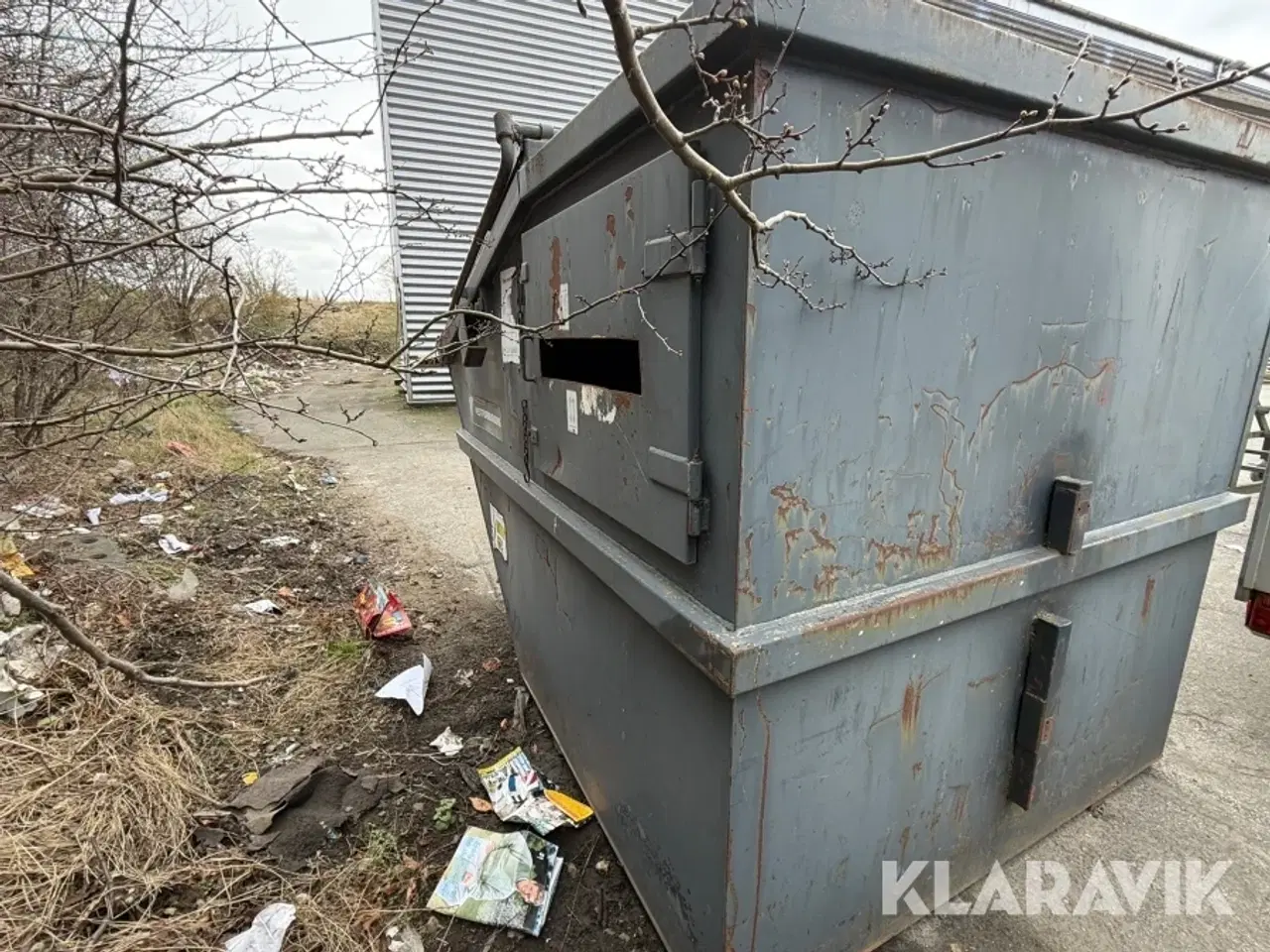 Billede 4 - Affaldscontainer / lukket container VIP-8 Ukendt