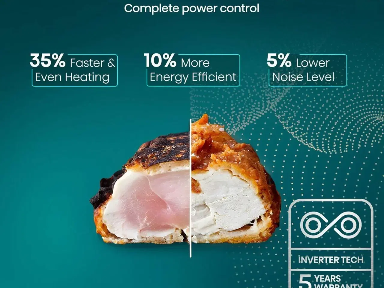 Billede 14 - Mikrobølgeovn Hisense H20MOBP1HI 20 L - Sort, 700 W