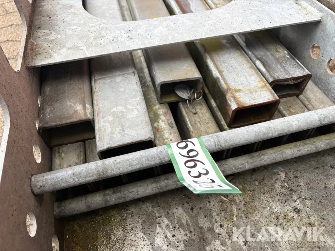 Billede 12 - Strøkasse til ophæng under trailer - galvaniseret