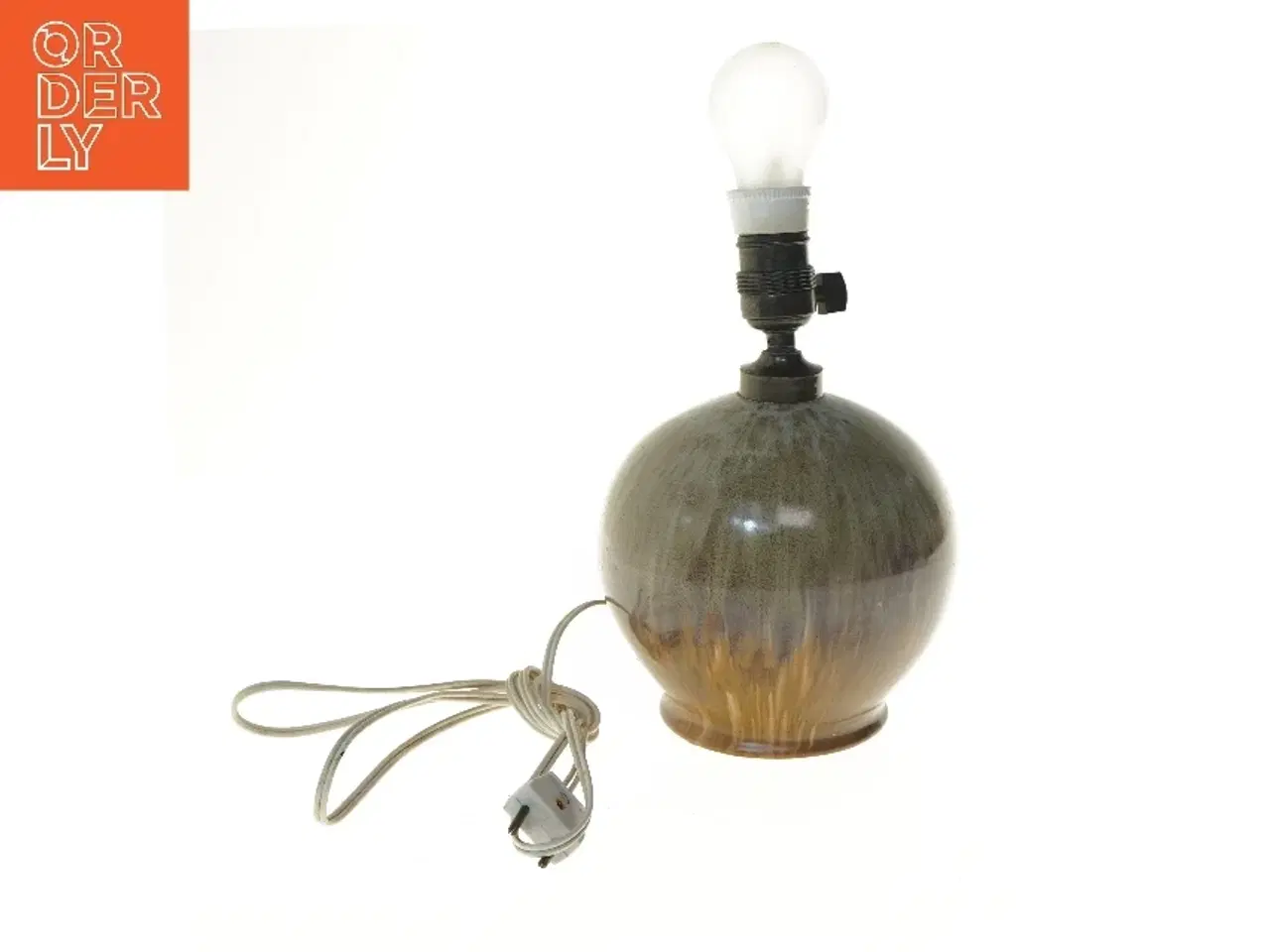 Billede 1 - Keramisk bordlampe (str. 33 cm)