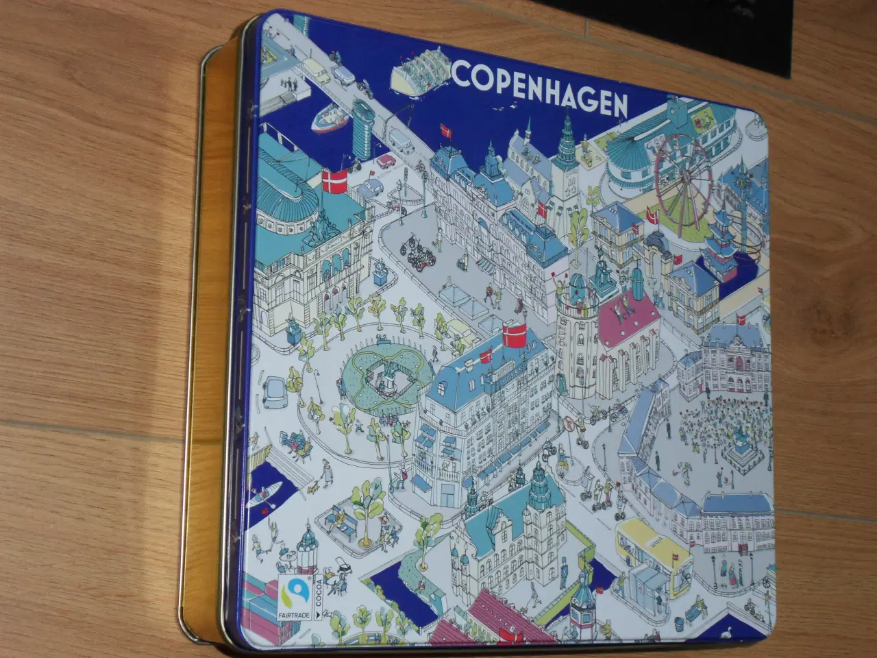 Billede 2 - Irma dåse. Kagedåse. Copenhagen med bybillede. Tiv