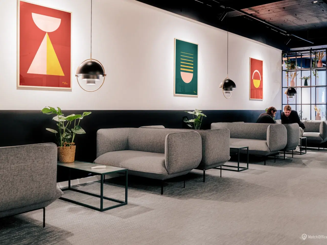 Billede 2 - Flot højloftet kontor med egen tagterasse i Måløv