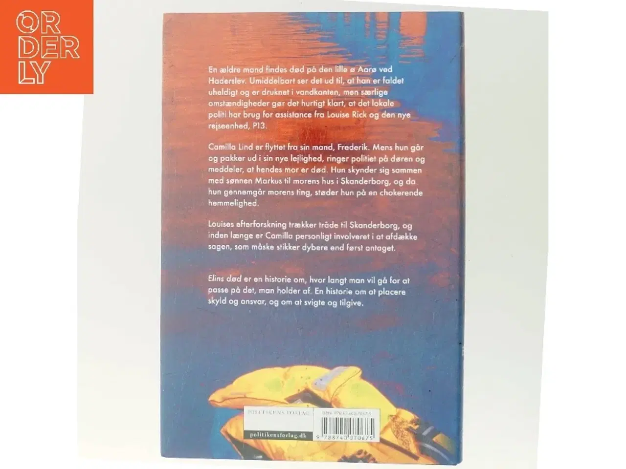 Billede 3 - Elins død : krimi af Sara Blædel (Bog)