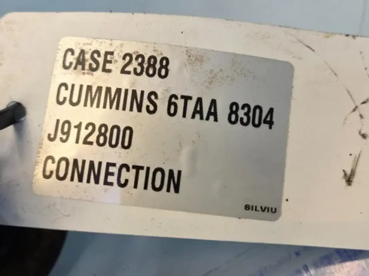 Billede 5 - Cummins 6TAA-8304 Rør J912800