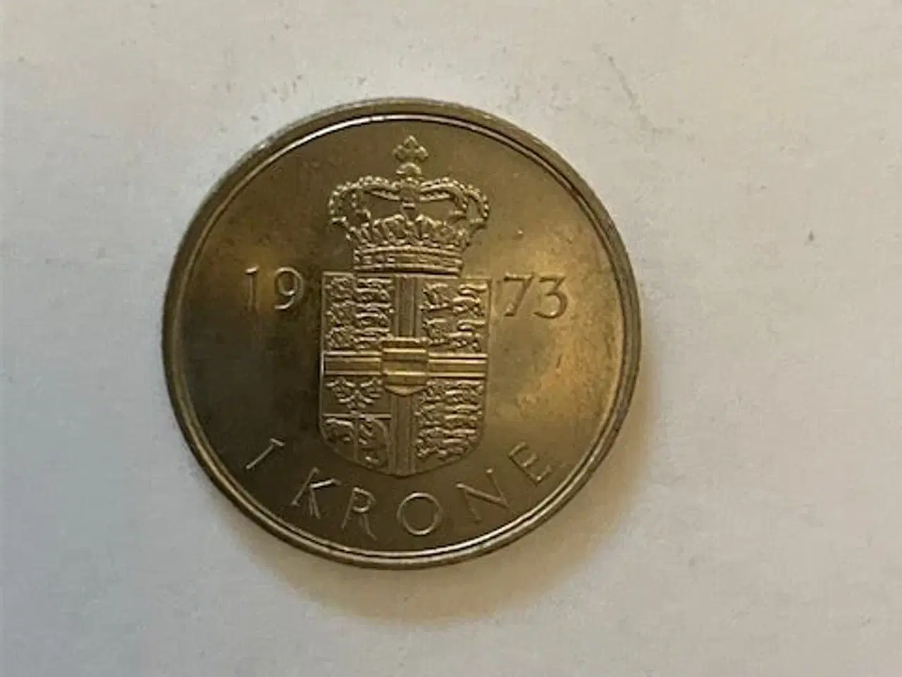 Billede 1 - 1 Krone 1973 Danmark