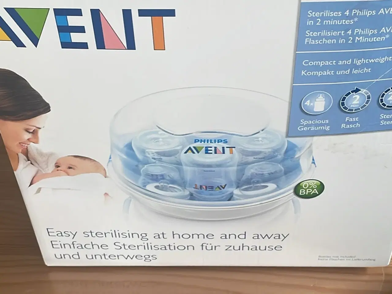 Billede 1 - Philips Avent Dampsterilisator t/microbølge