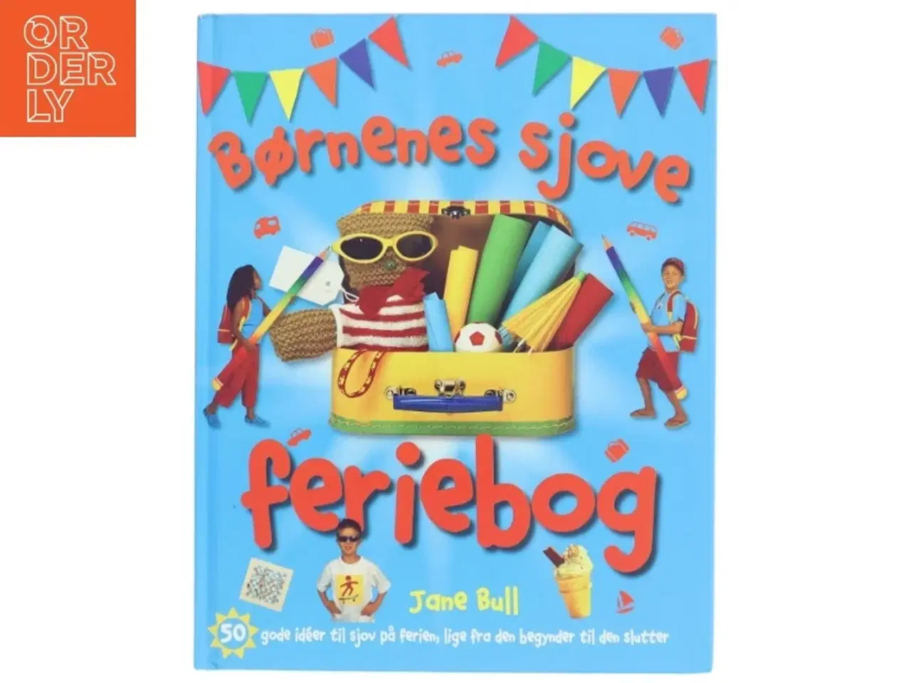 Billede 1 - Børnenes sjove feriebog af Jane Bull (Bog)
