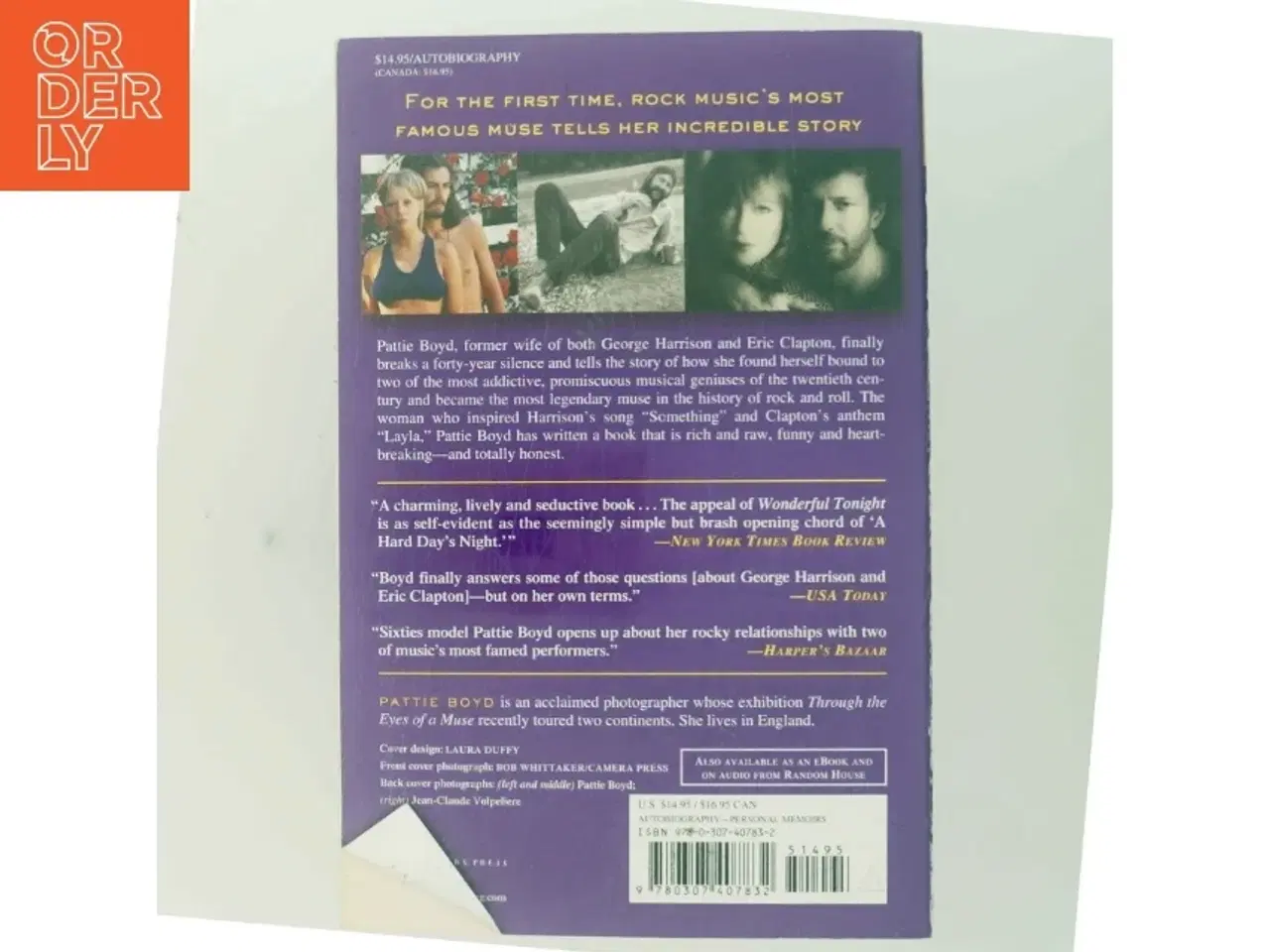 Billede 3 - Wonderful tonight : George Harrison, Eric Clapton, and me (Bog)