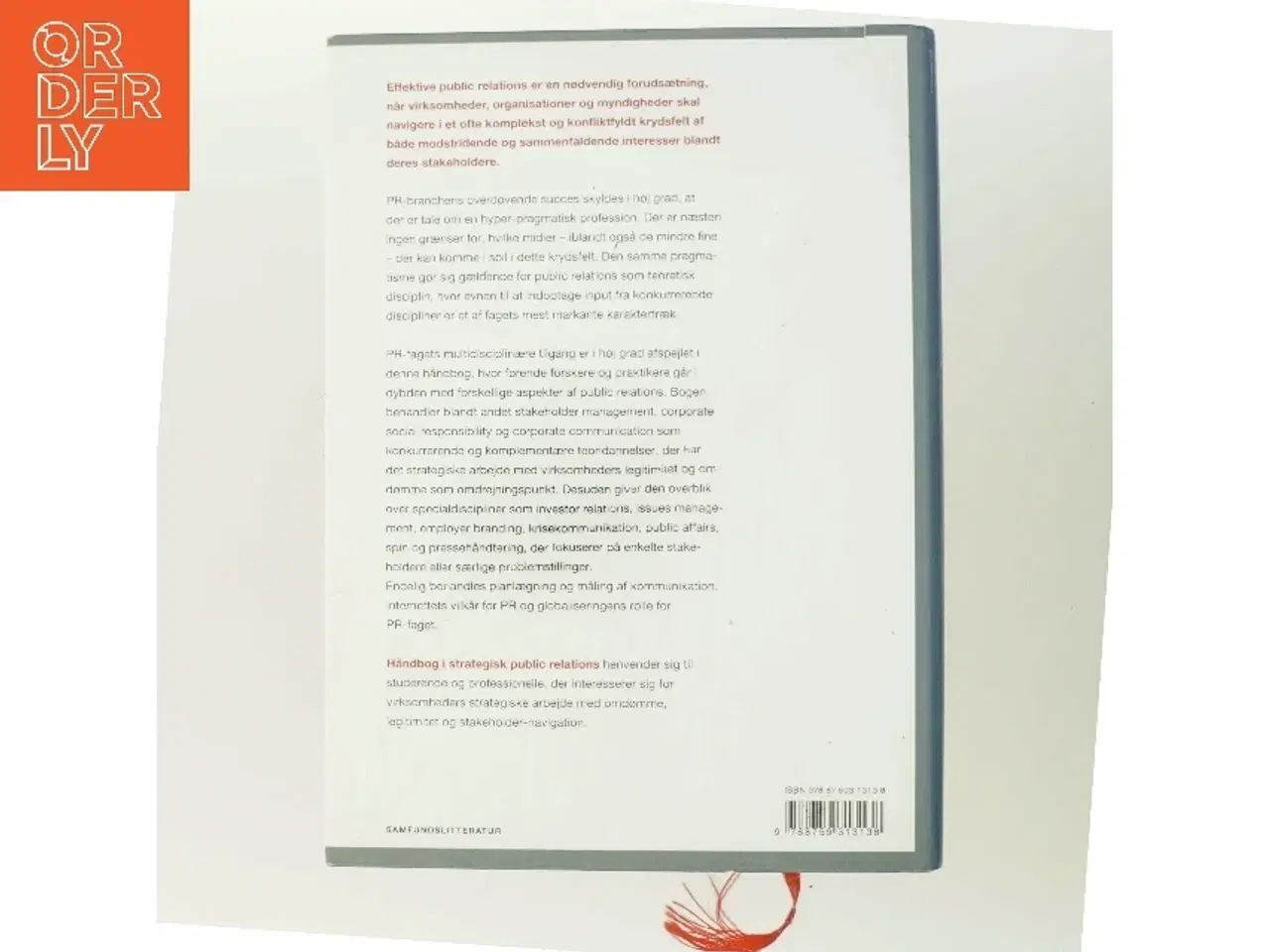 Billede 3 - Håndbog i strategisk public relations (Bog)