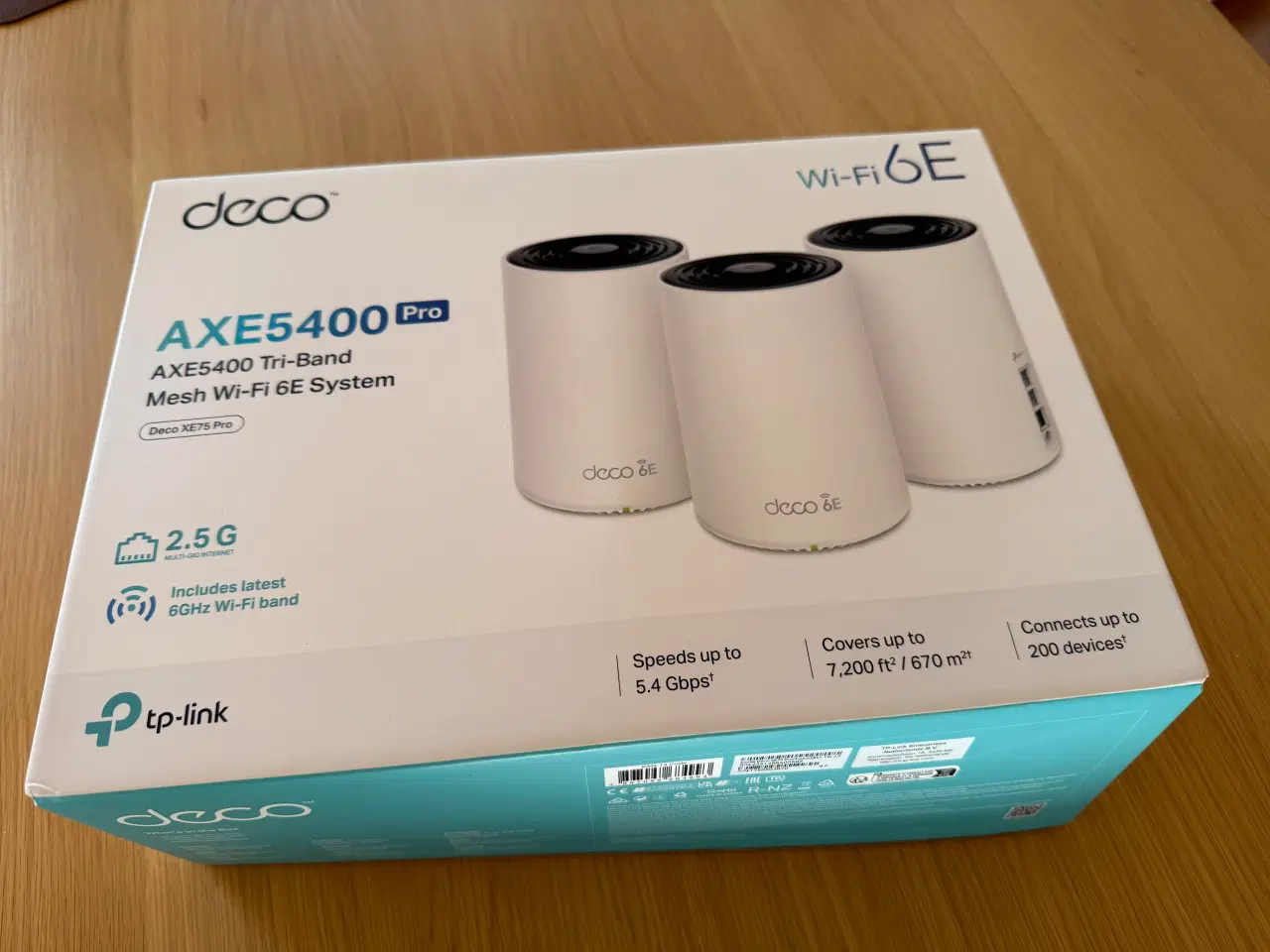 Billede 4 - TP-Link Deco XE75 AXE5400 Pro - 1 stk.