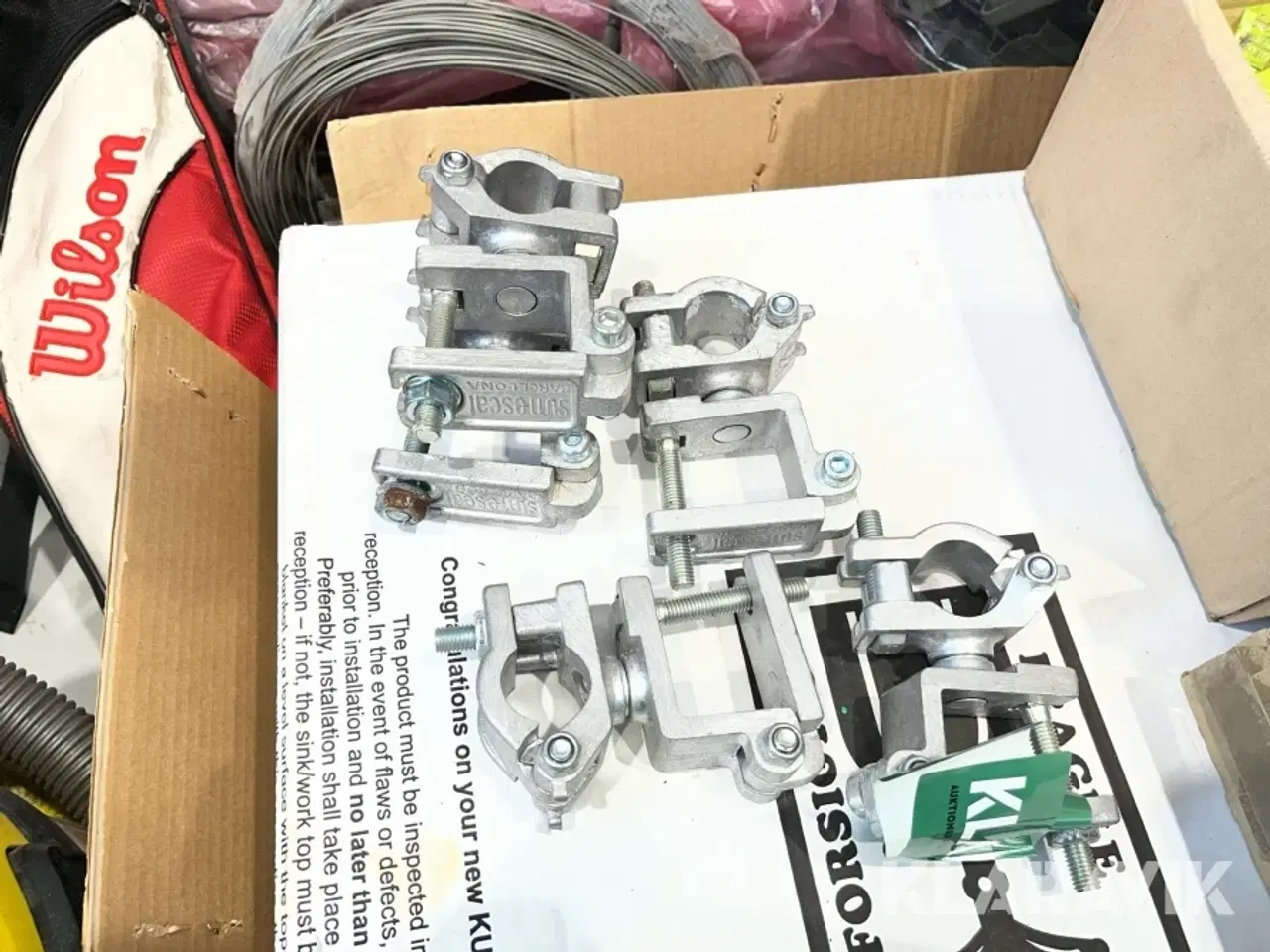 Billede 1 - Stilladssamlere i aluminium 10 styk