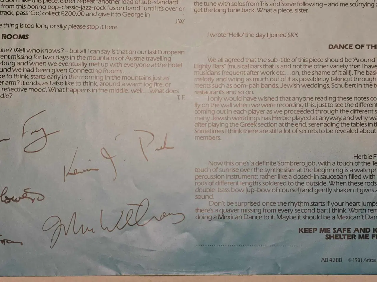 Billede 5 - SKY: SKY 3 med autografer