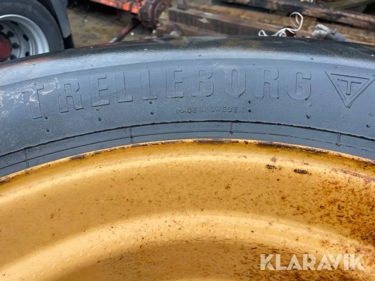Billede 7 - Entreprenør dæk Trelleborg 600/55-26,5 til hydrema dumper