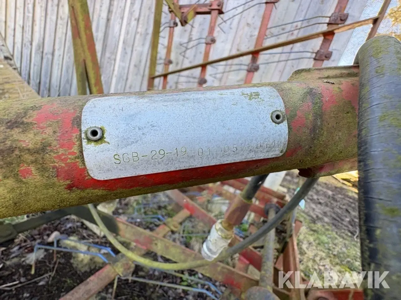 Billede 5 - Strigle + gårdspladsrive Kongskilde Tripple - K