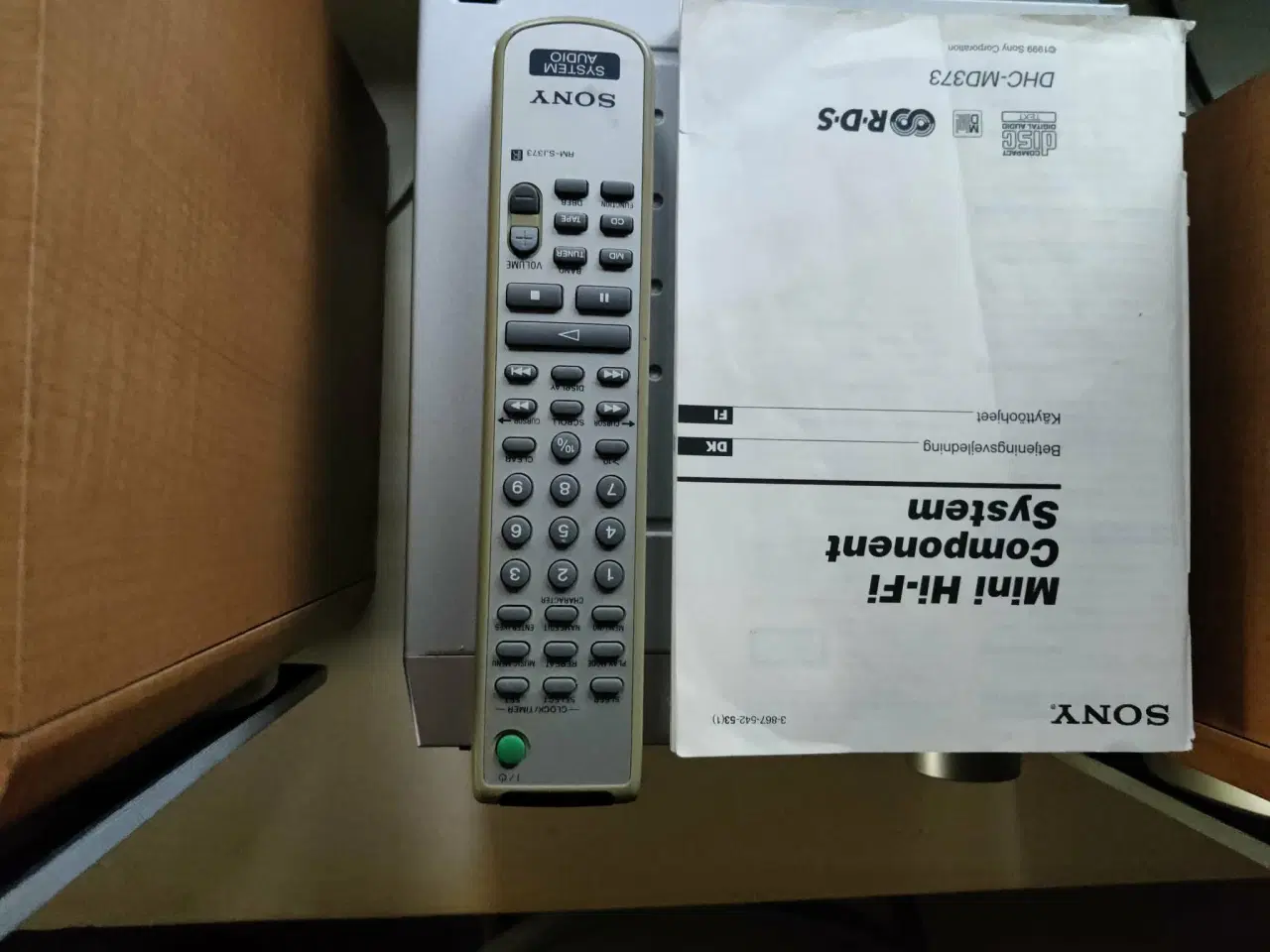 Billede 2 - Sony minianlæg med cd og md.