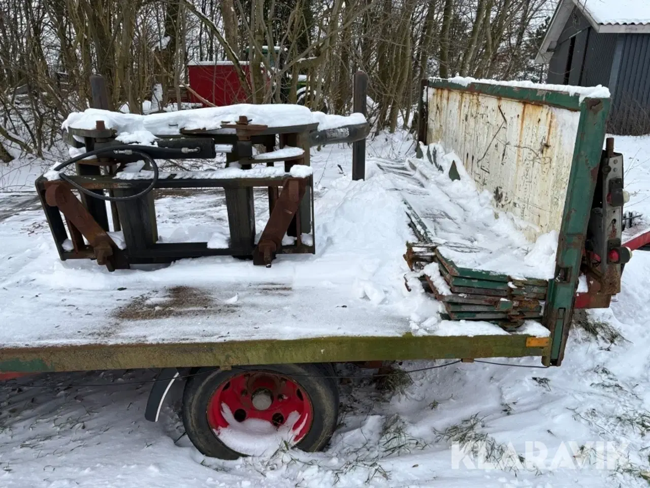 Billede 12 - Blokvogn Mercur Wackenhut 12000 kg 2-akslet