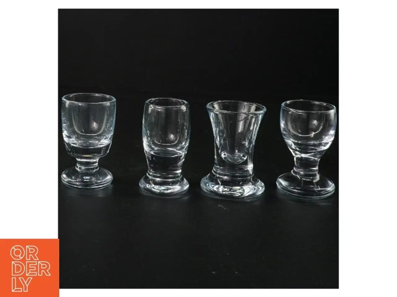 Billede 2 - Glas, Holmegaard (4 styk &#225; str. 7 cm)