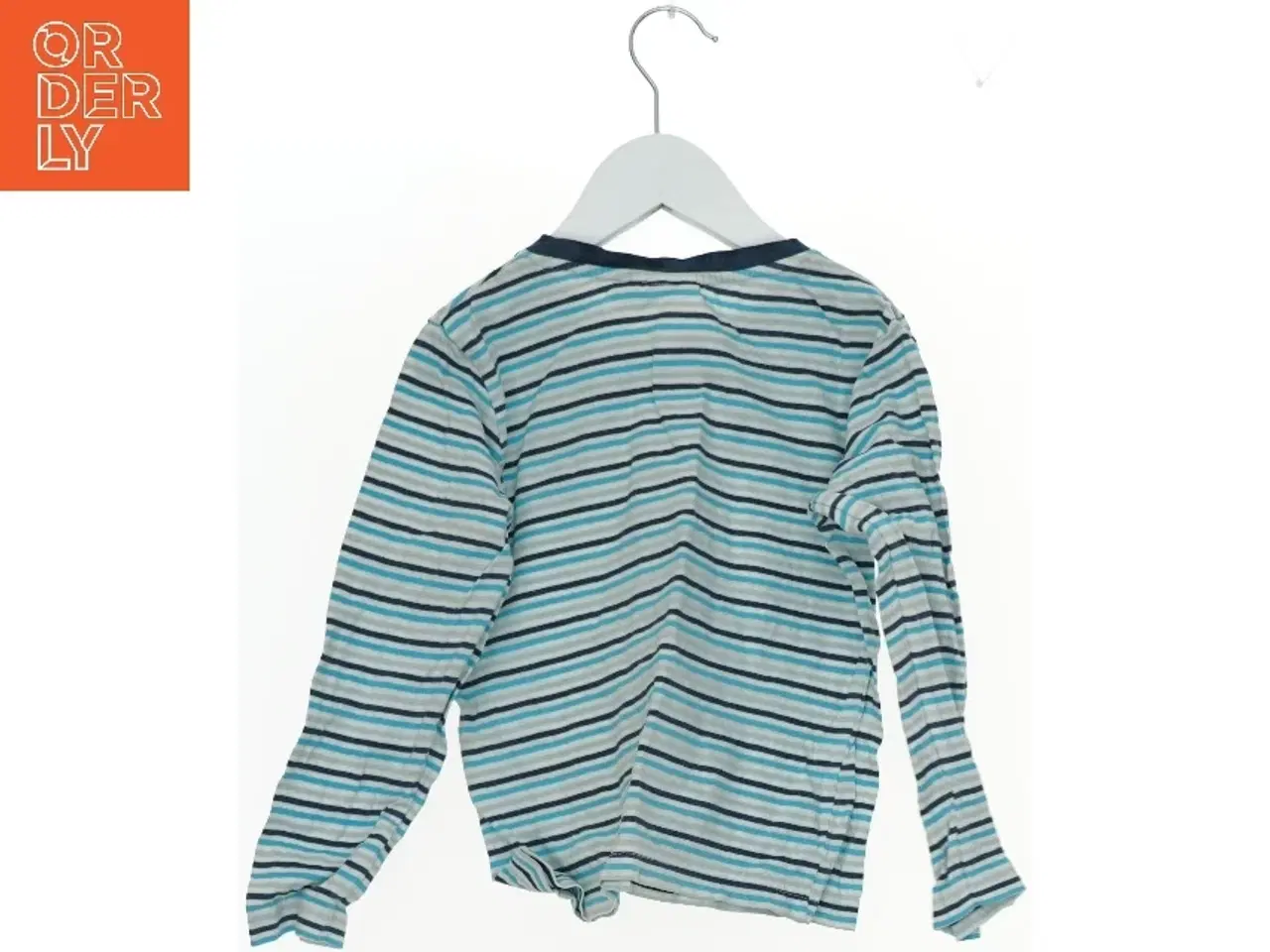 Billede 2 - Stribet børnebluse med Bugs Bunny motiv fra Looney Tunes (str. 116)