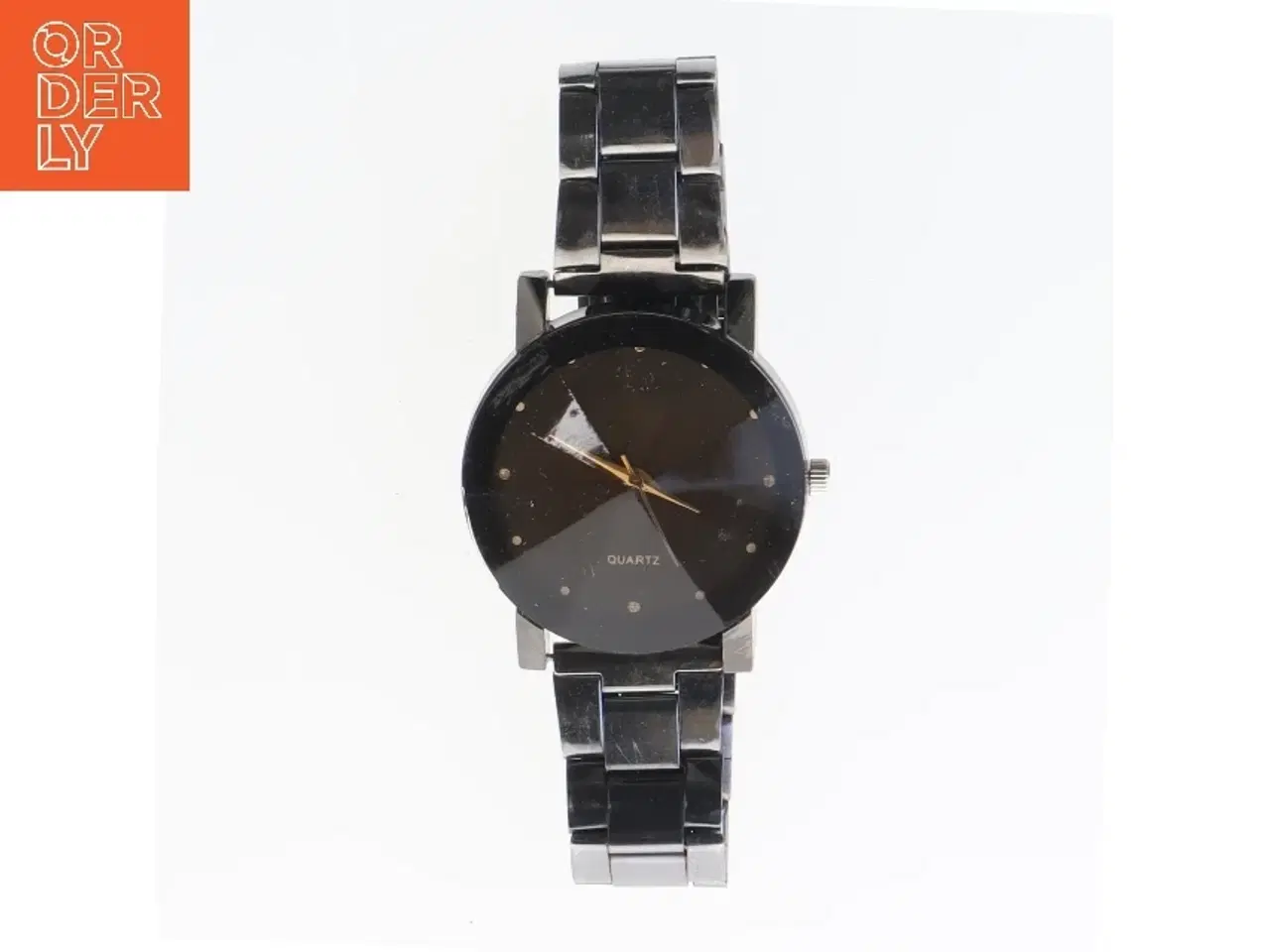 Billede 1 - Herreur med metalrem fra Quartz (str. Ø 4 cm)