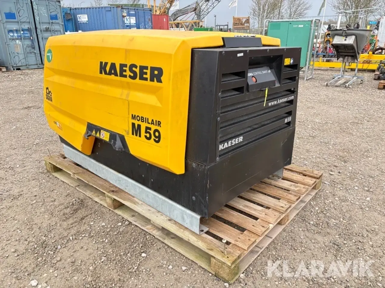 Billede 2 - Mobil skruekompressor Kaeser M59 PE