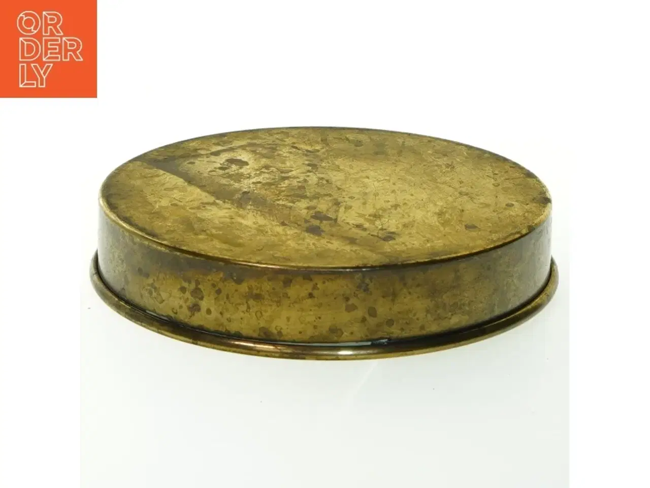 Billede 3 - Messingbakke (str. 18x3,5 cm)