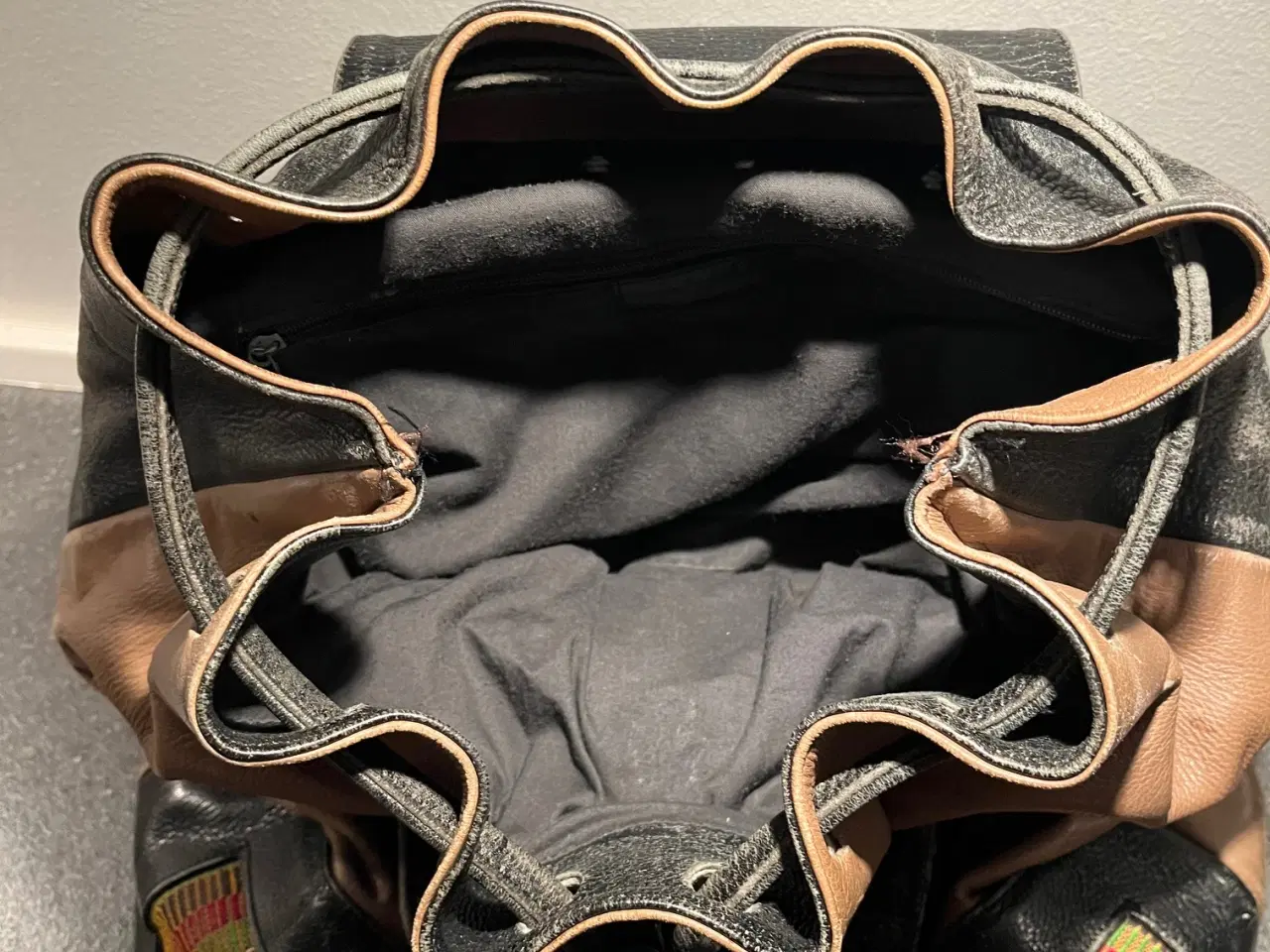 Billede 5 - Original VADER Læderrygsæk – Vintage Klassiker