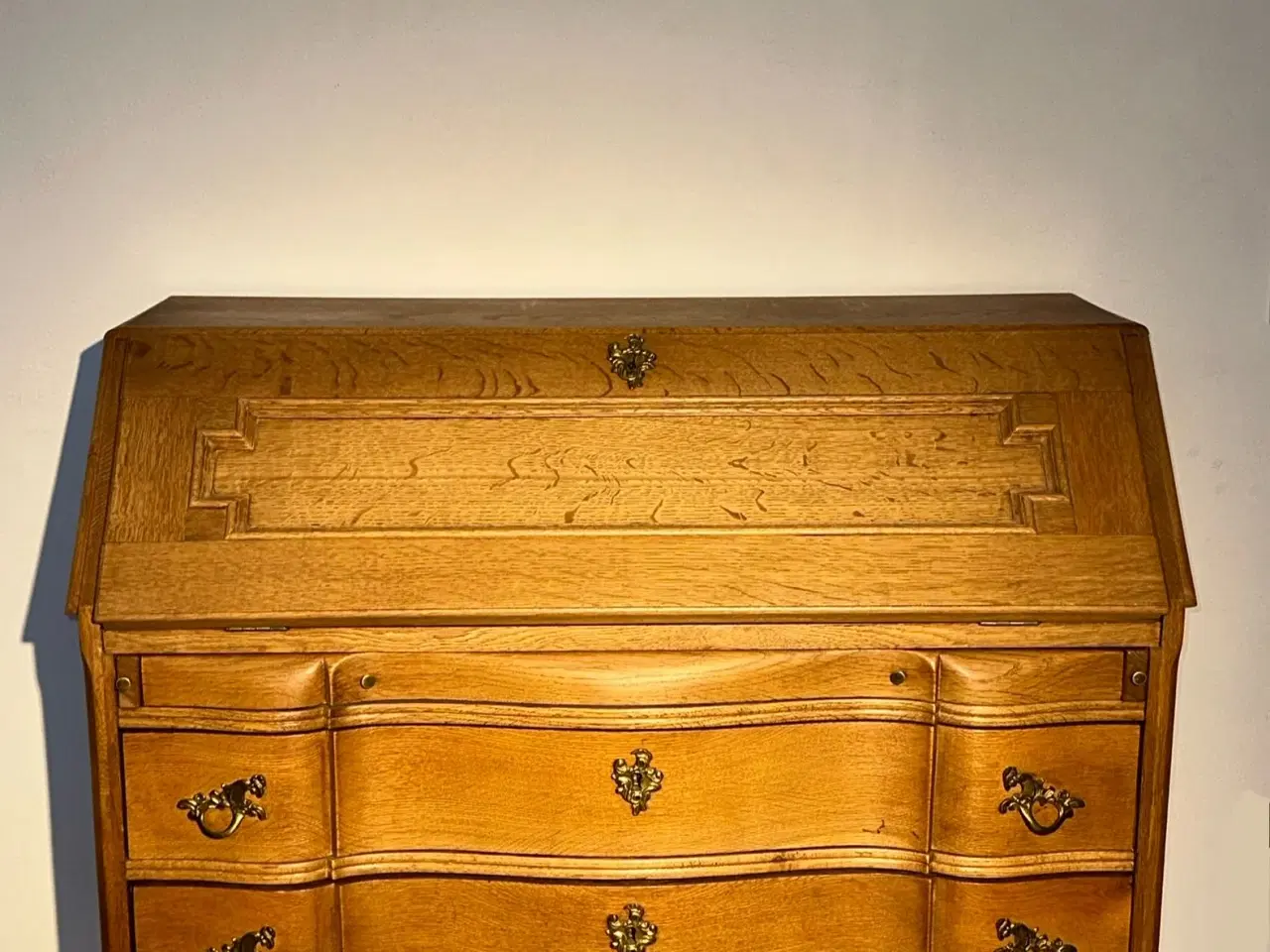 Billede 7 - Sekretær skrivebord i Massiv Træ