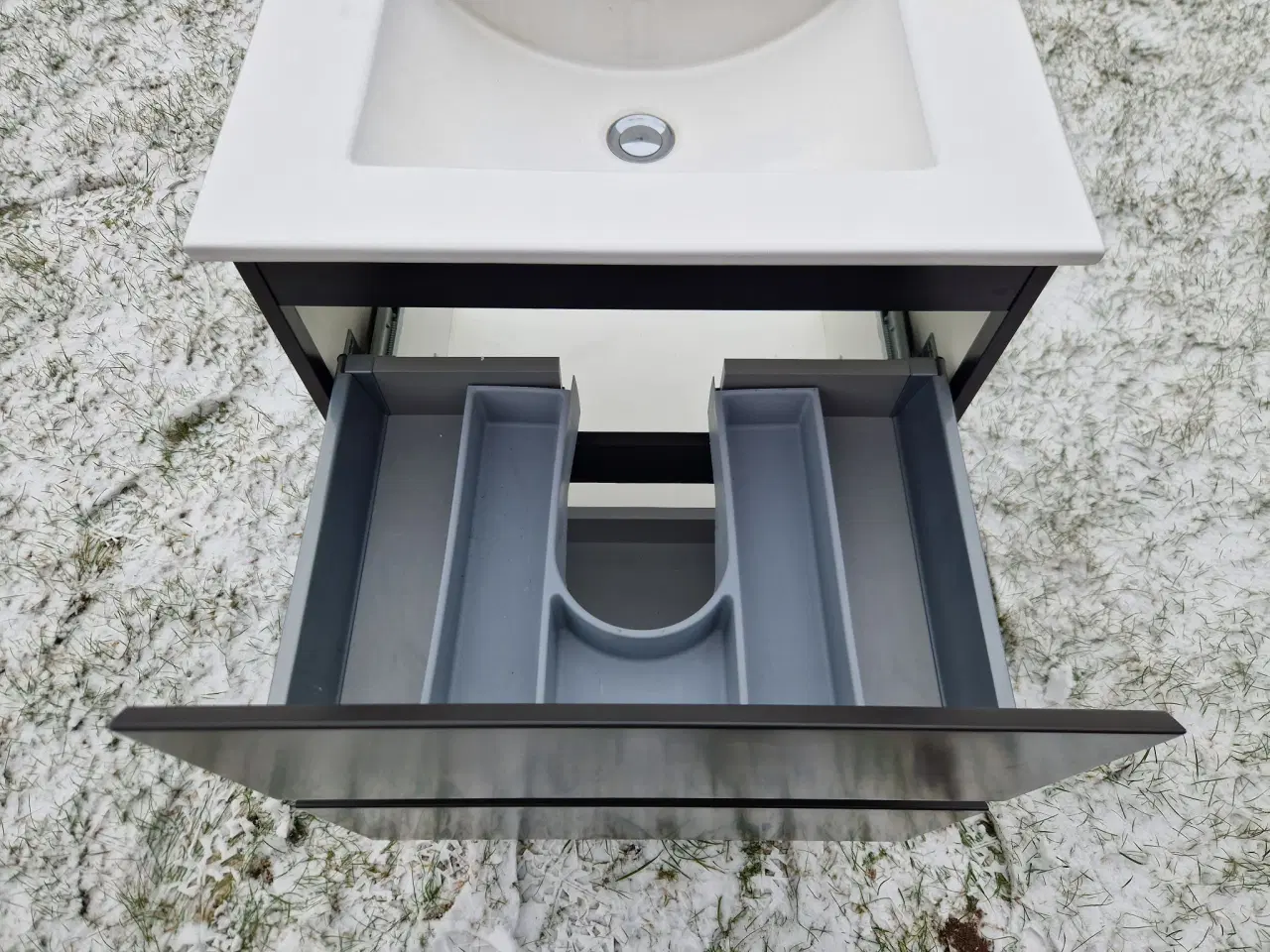 Billede 7 - NY PRIS - Vaskeskab med porcelænsvask