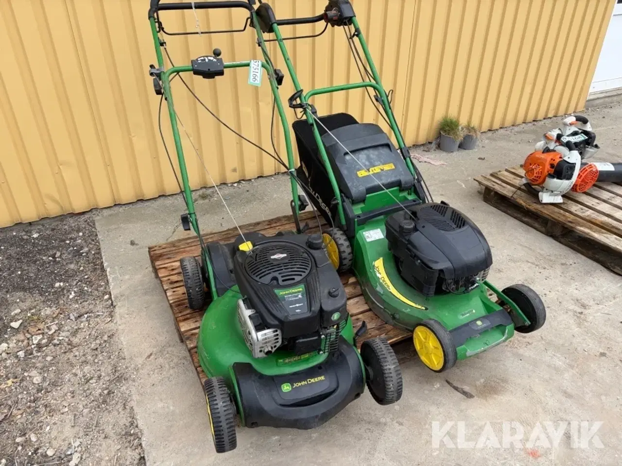 Billede 6 - Græsslåmaskiner John Deere R47V og 850E 2 styk